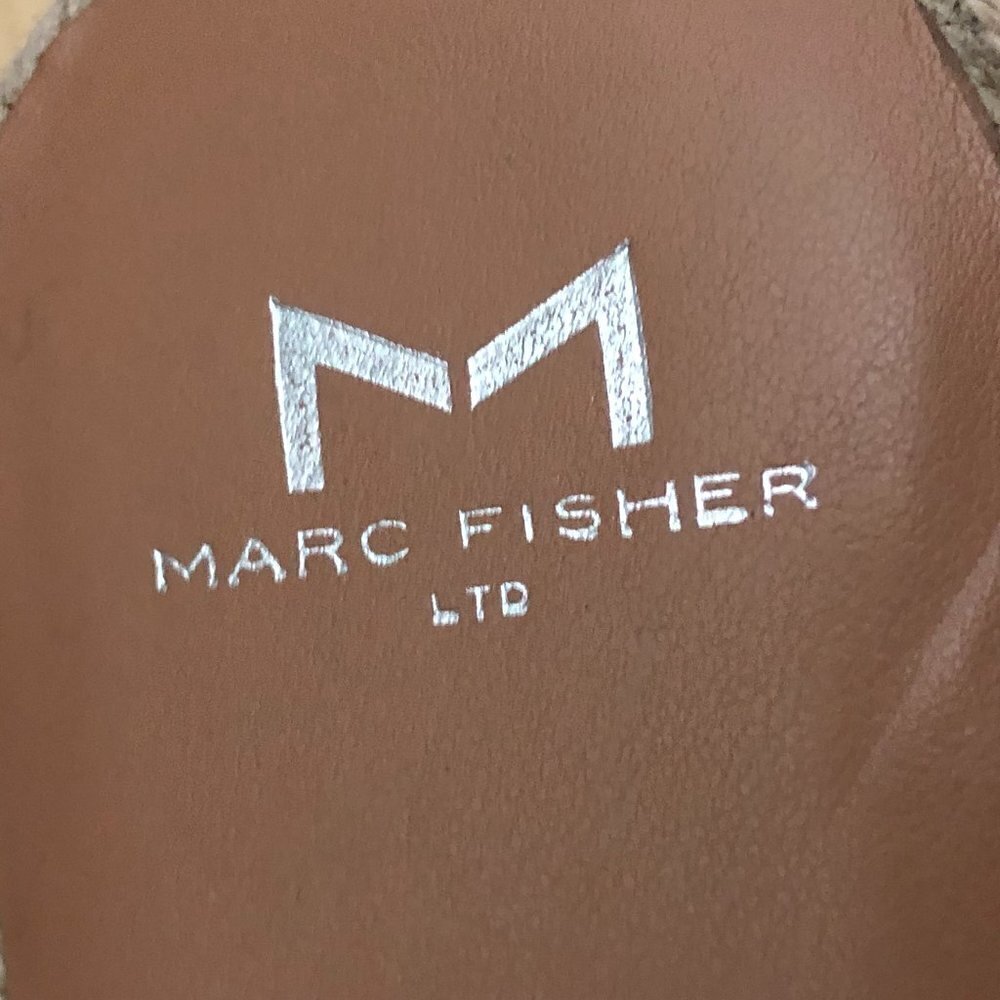 Marc Fisher Jaimee Espadrille Leather Slides - image 3